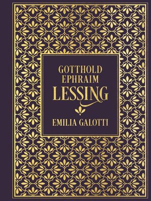 cover image of Emilia Galotti